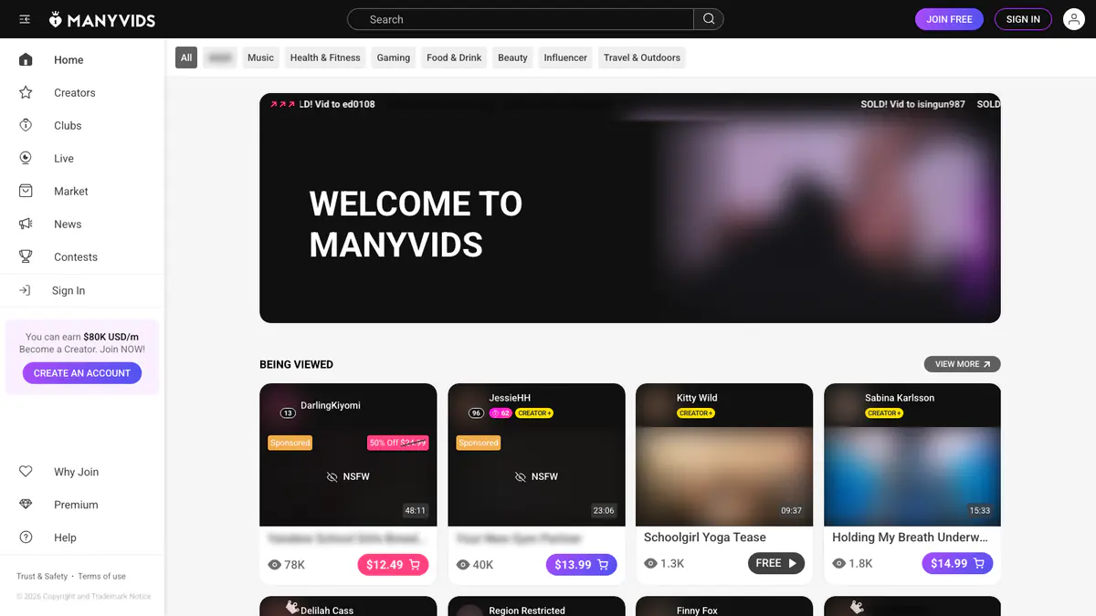 ManyVids Video Downloader browser extension screenshot 2